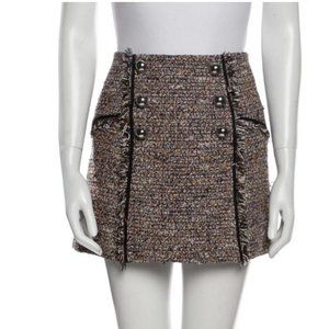 Veronica Beard Tweed Mini Skirt size XS